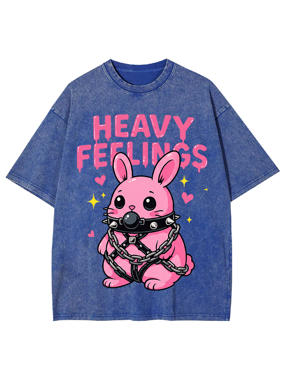 HEAVY FEELINGS Washed Tshirt