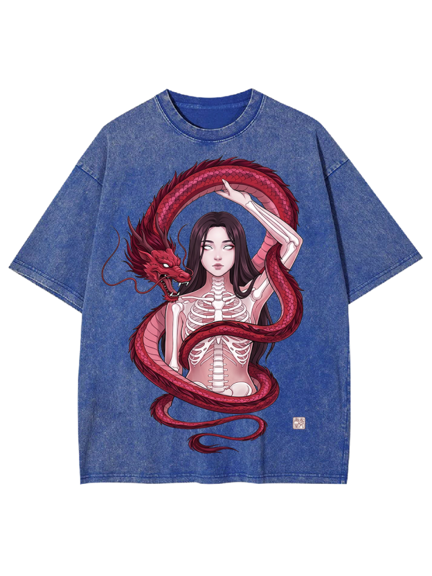 Spirit of the Red Dragon Washed Tshirt