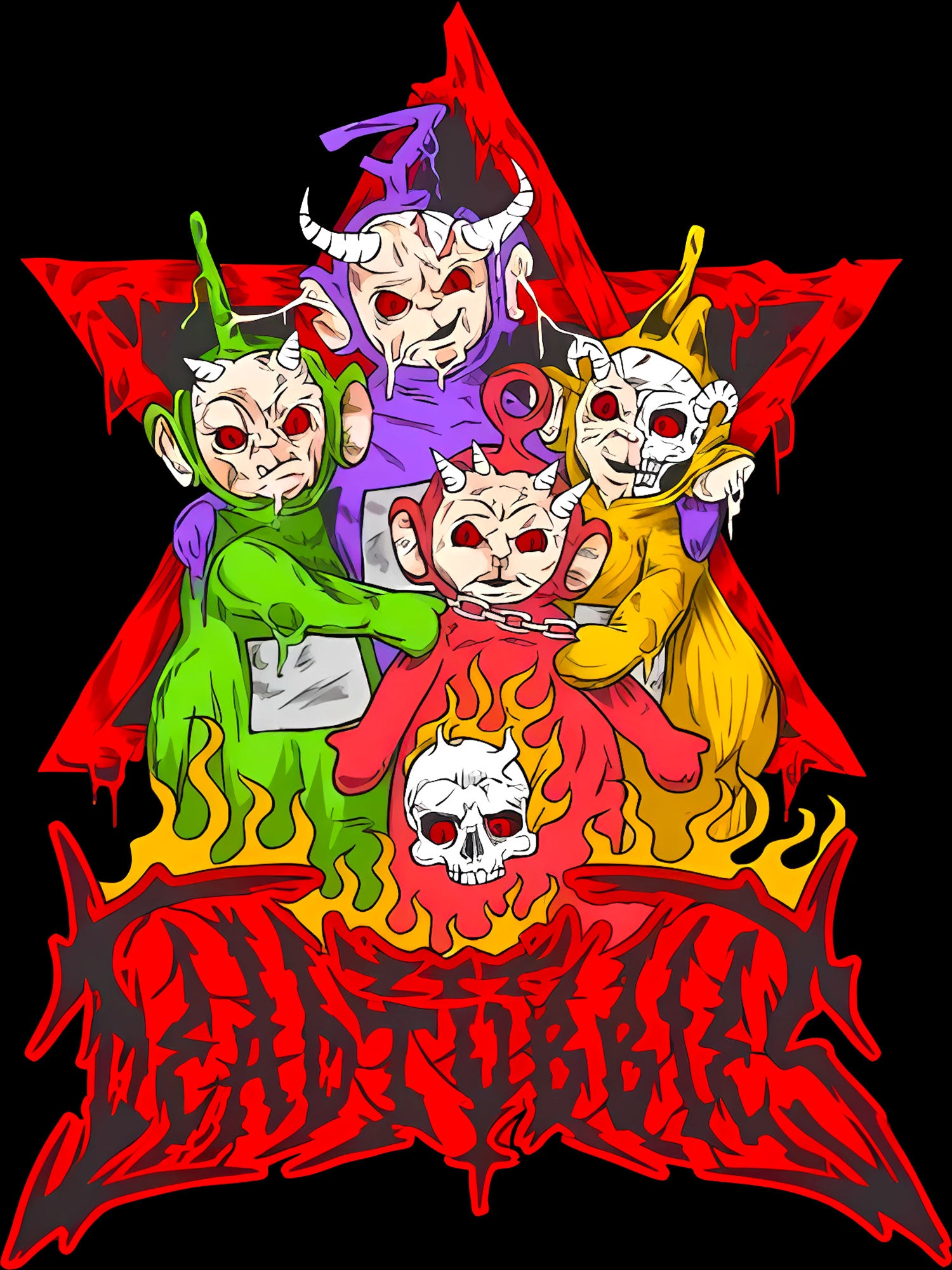 Dead Troubles Washed Tshirt