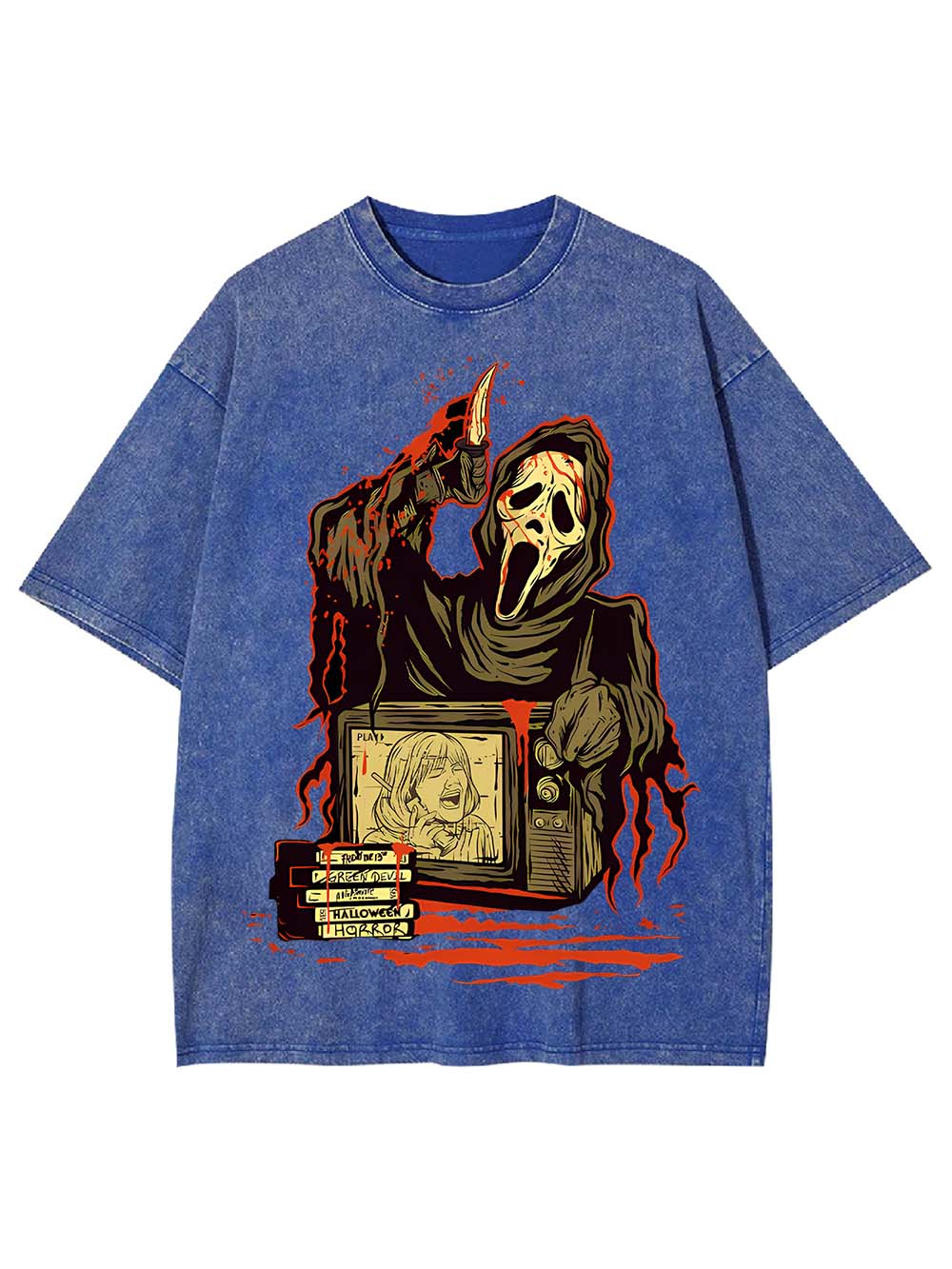 Scream of Horror Washed Tshirt
