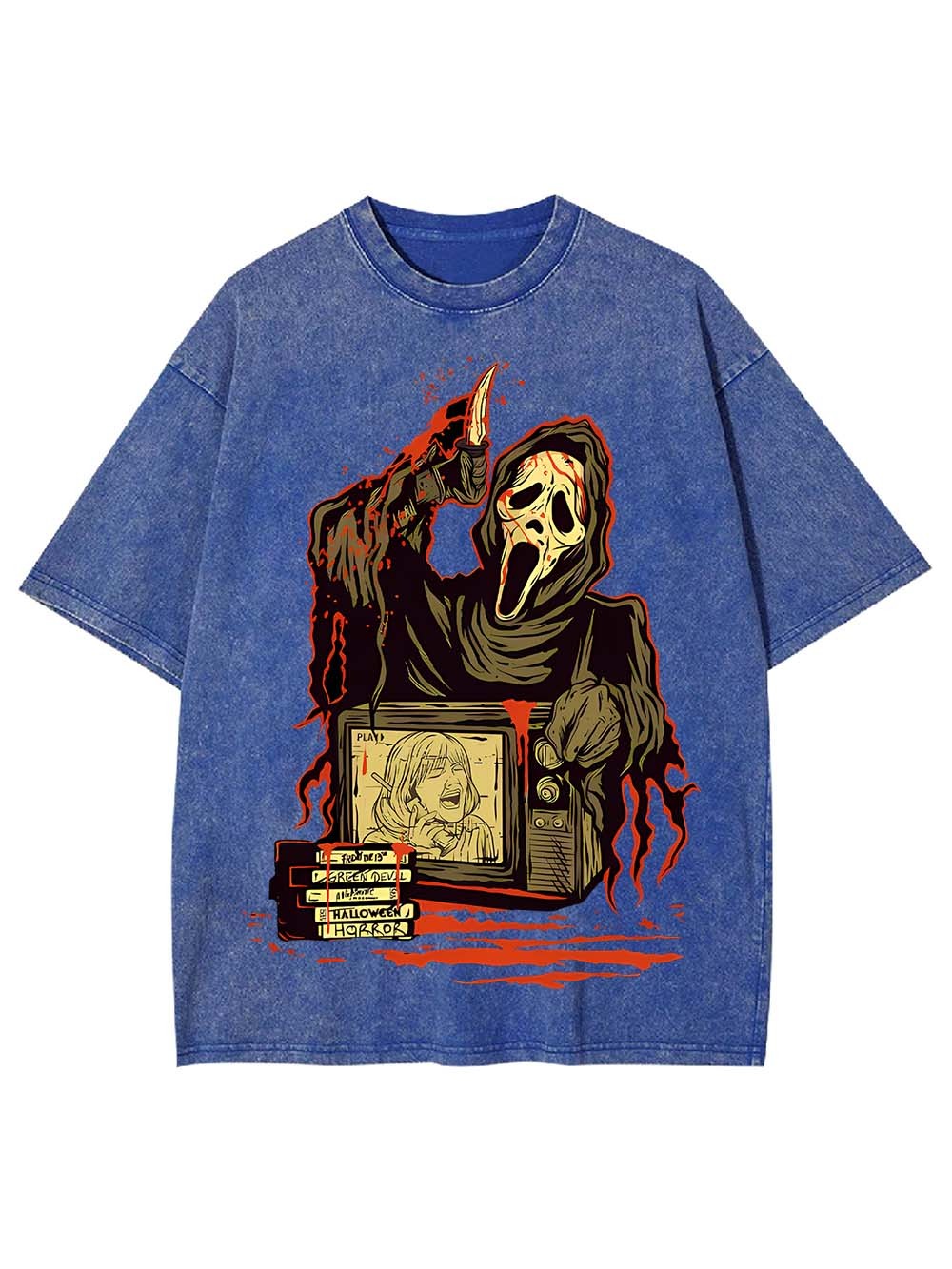 Scream of Horror Washed Tshirt