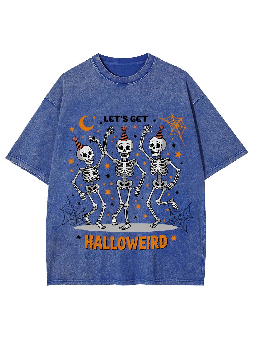 Let's Go Halloweird Washed Tshirt