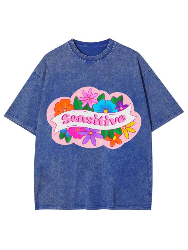 Sensitive Washed Tshirt