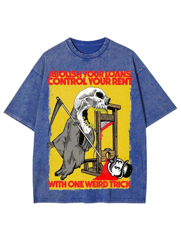 One Weird Trick for Revolution Washed Tshirt