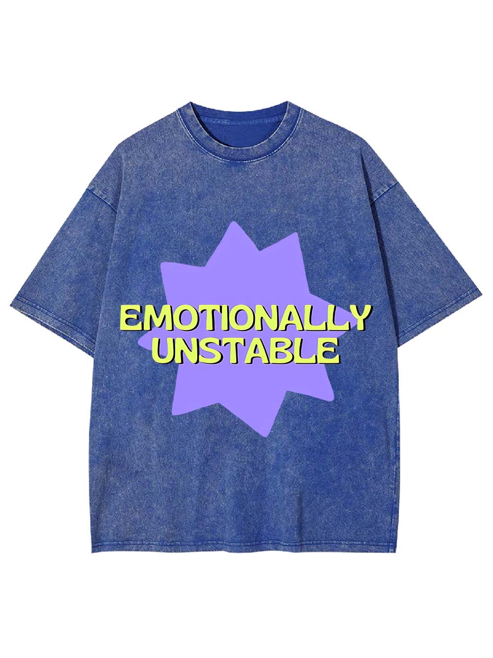 Emotionally Unstable Washed Tshirt