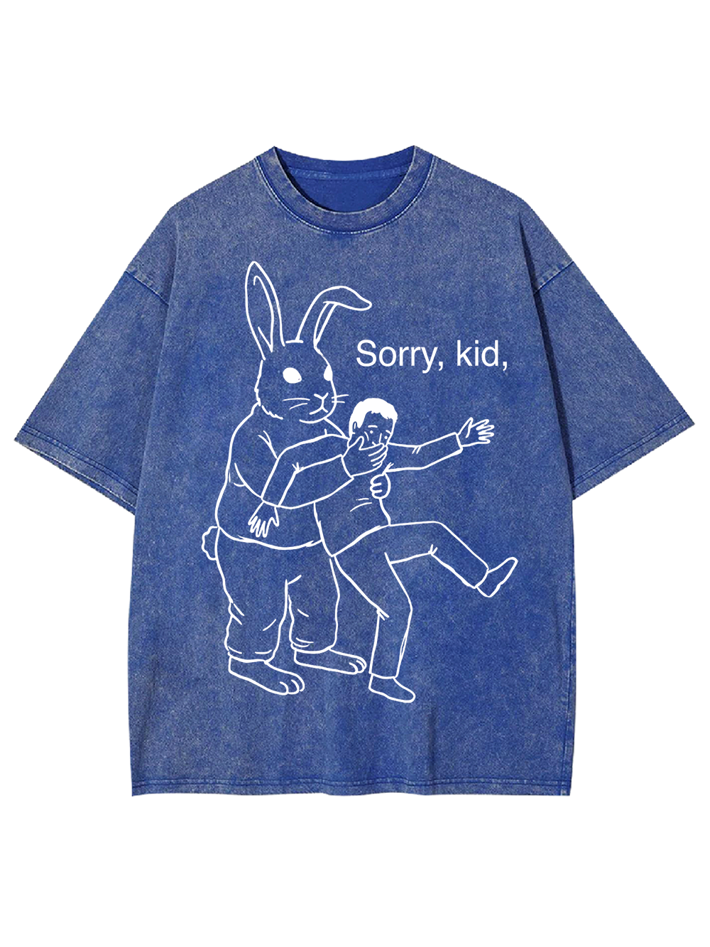 Sorry, kid Washed Tshirt