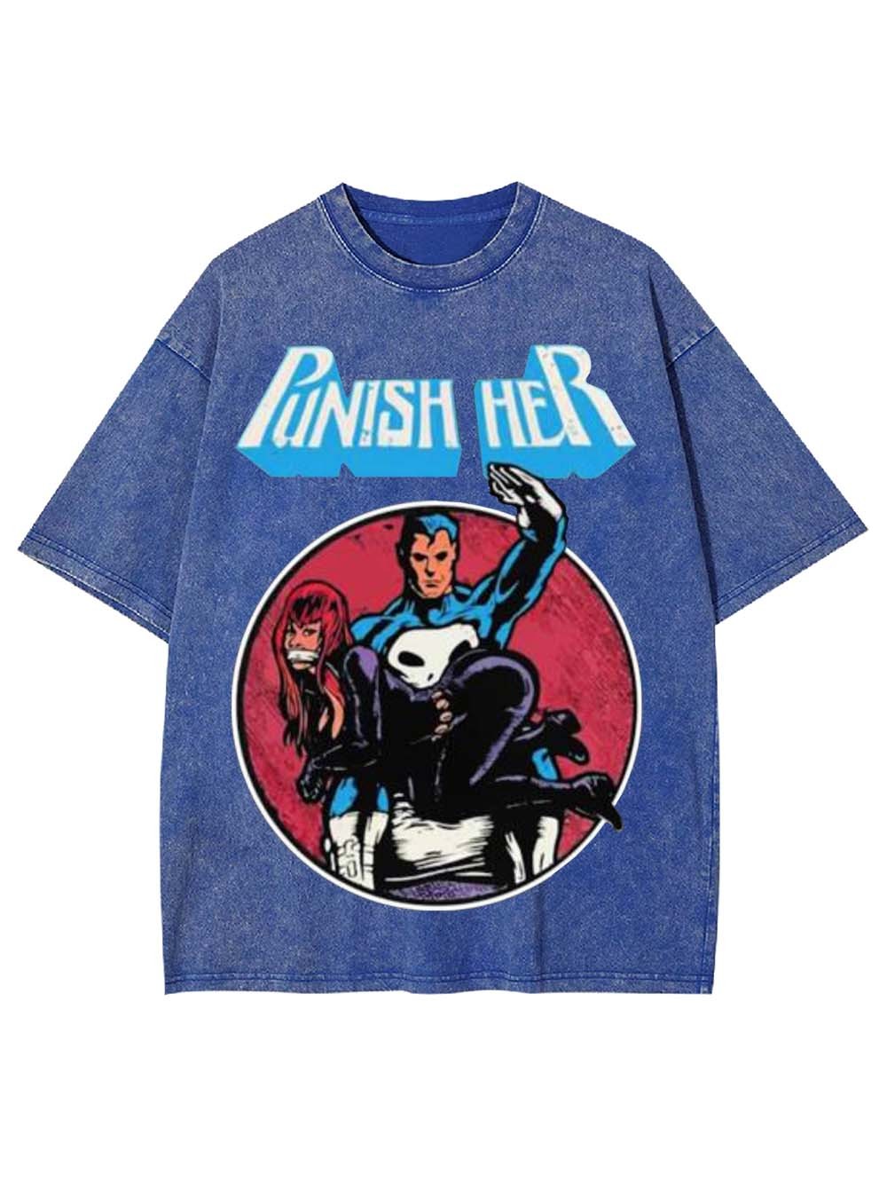 Punish Her Washed Tshirt