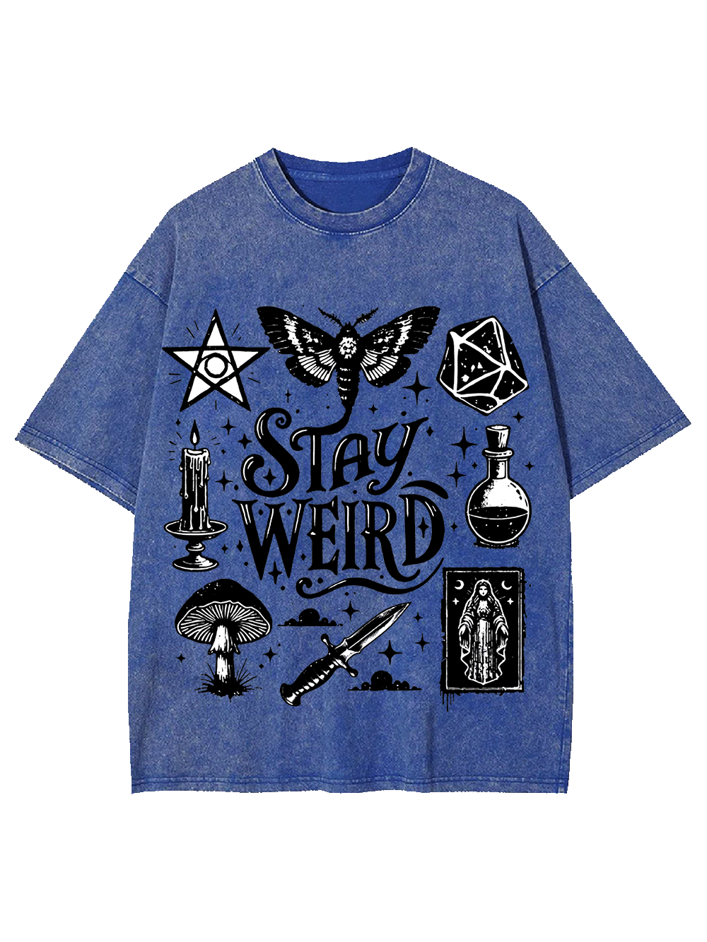 Mystic Vibes Washed Tshirt