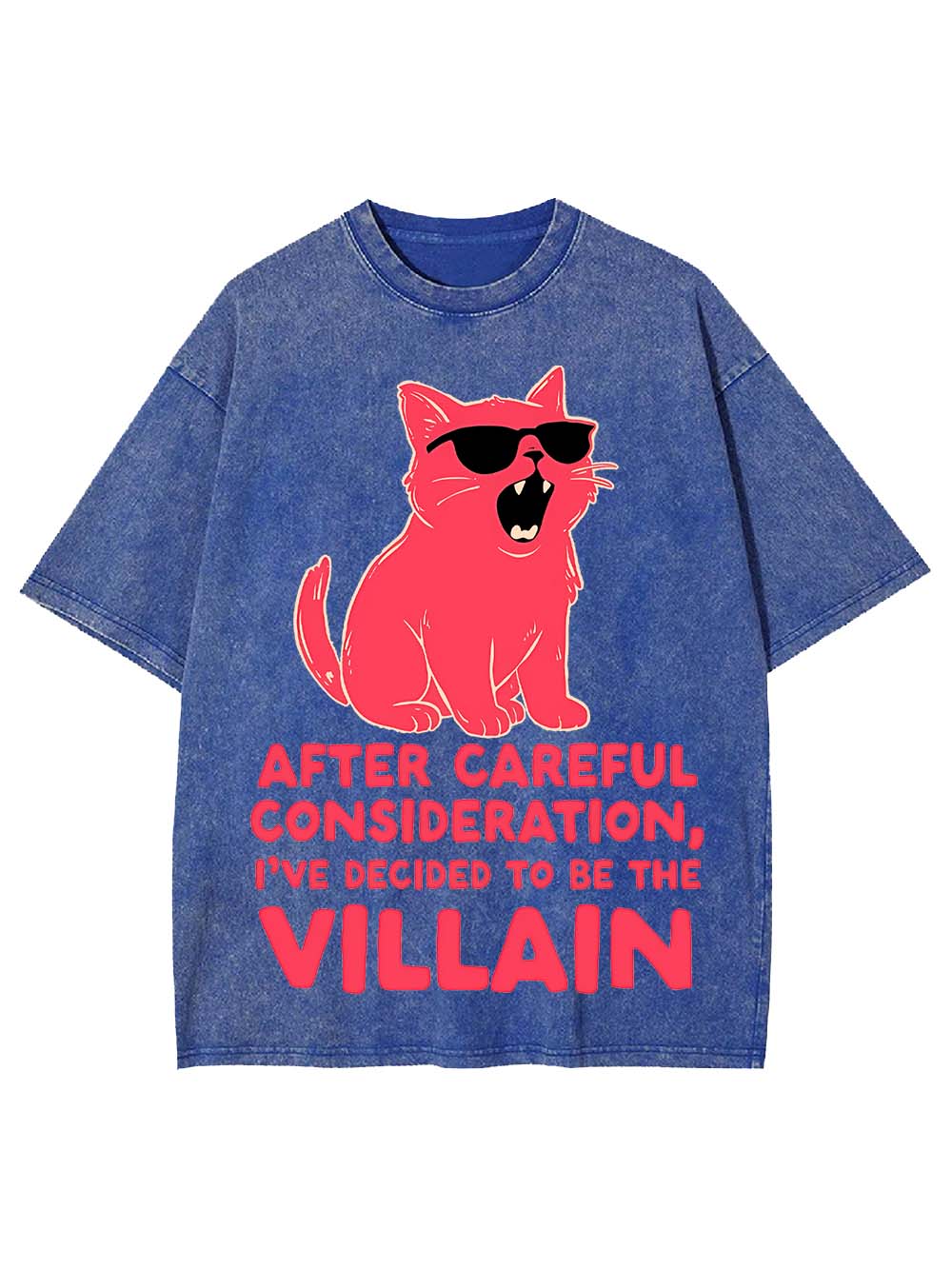 Decided to Be the Villain Washed Tshirt