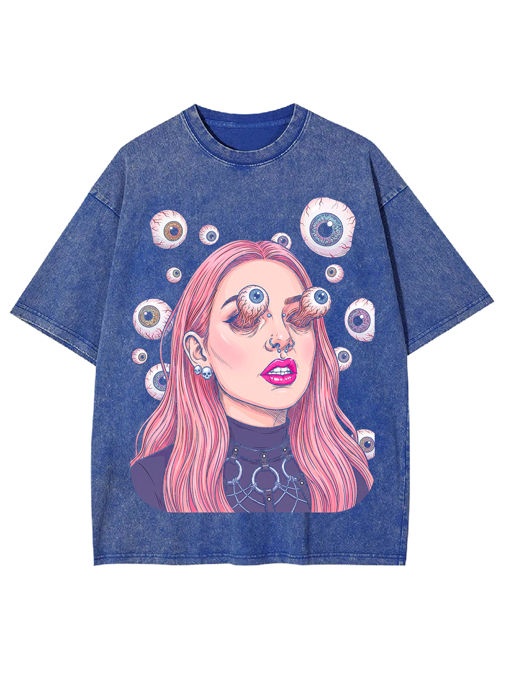 EYE OF THE PINK PHOENIX WASHED TSHIRT