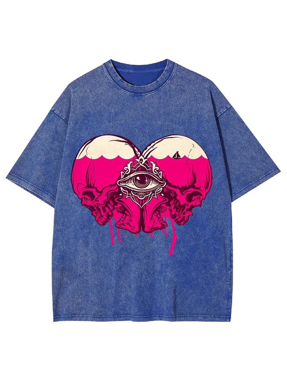Heart of the All-Seeing Washed Tshirt