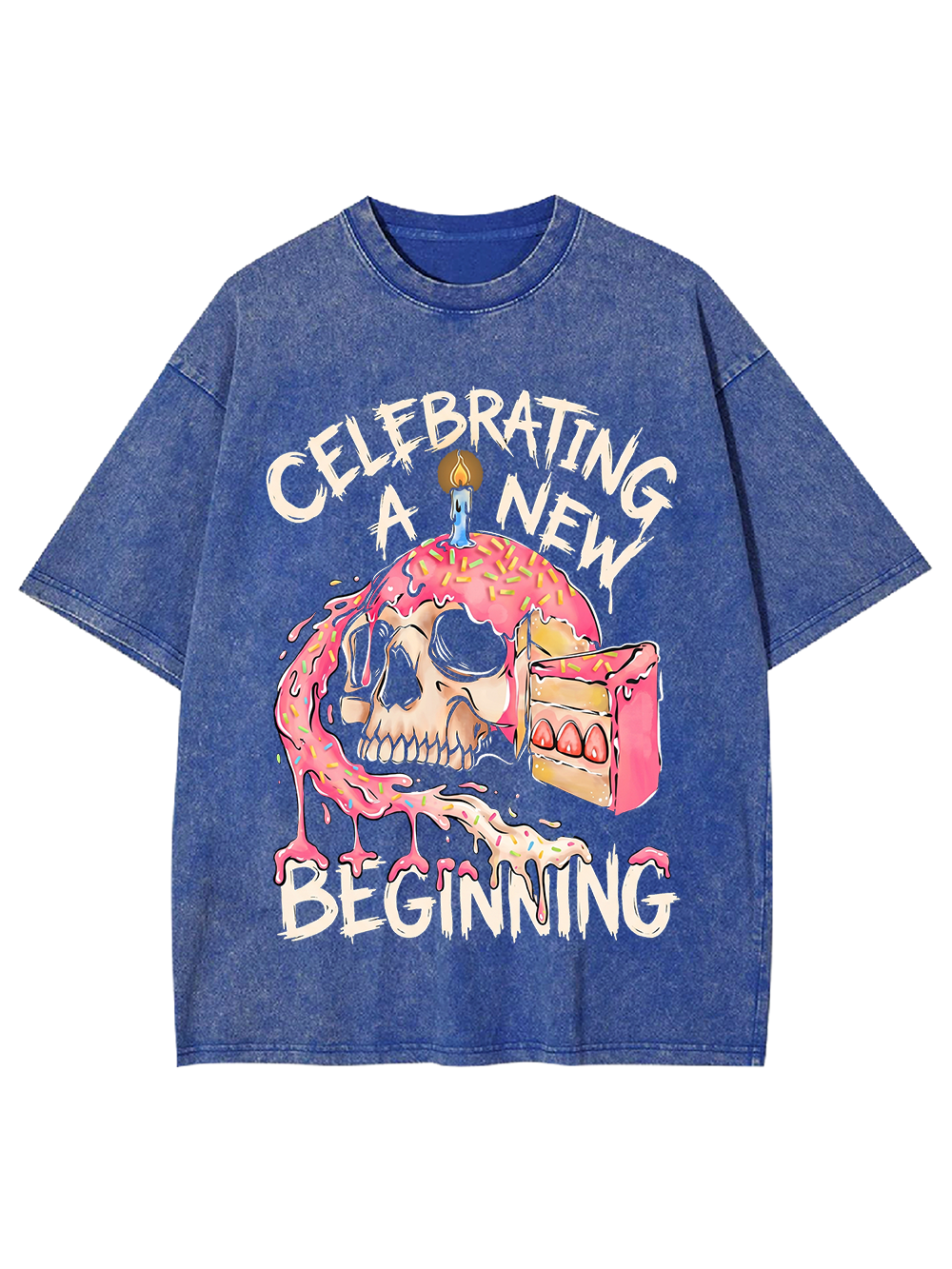 CELEBRATING A NEW BEGINNING WASHED TSHIRT