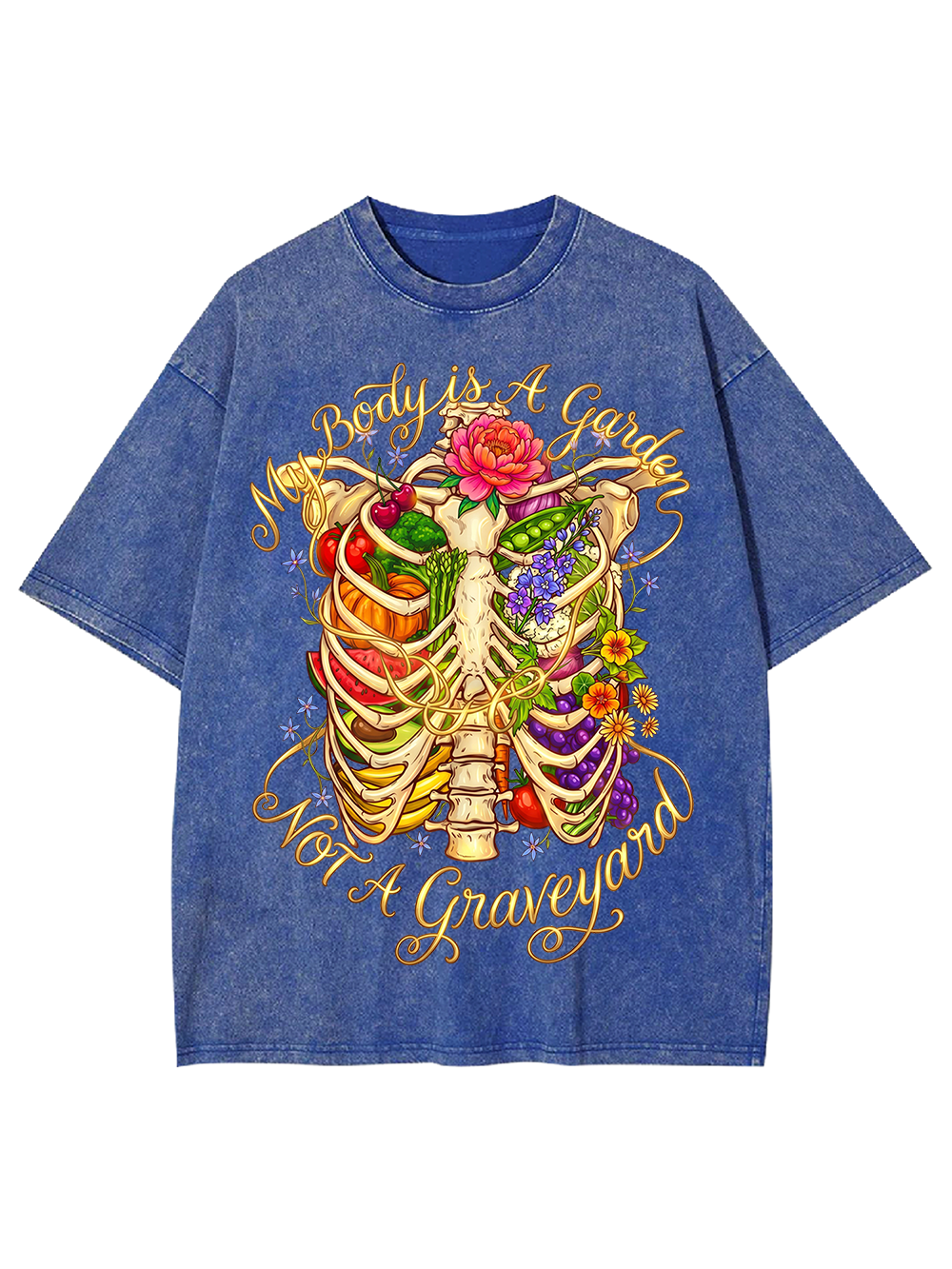 MY BODY IS A GARDEN WASHED TSHIRT