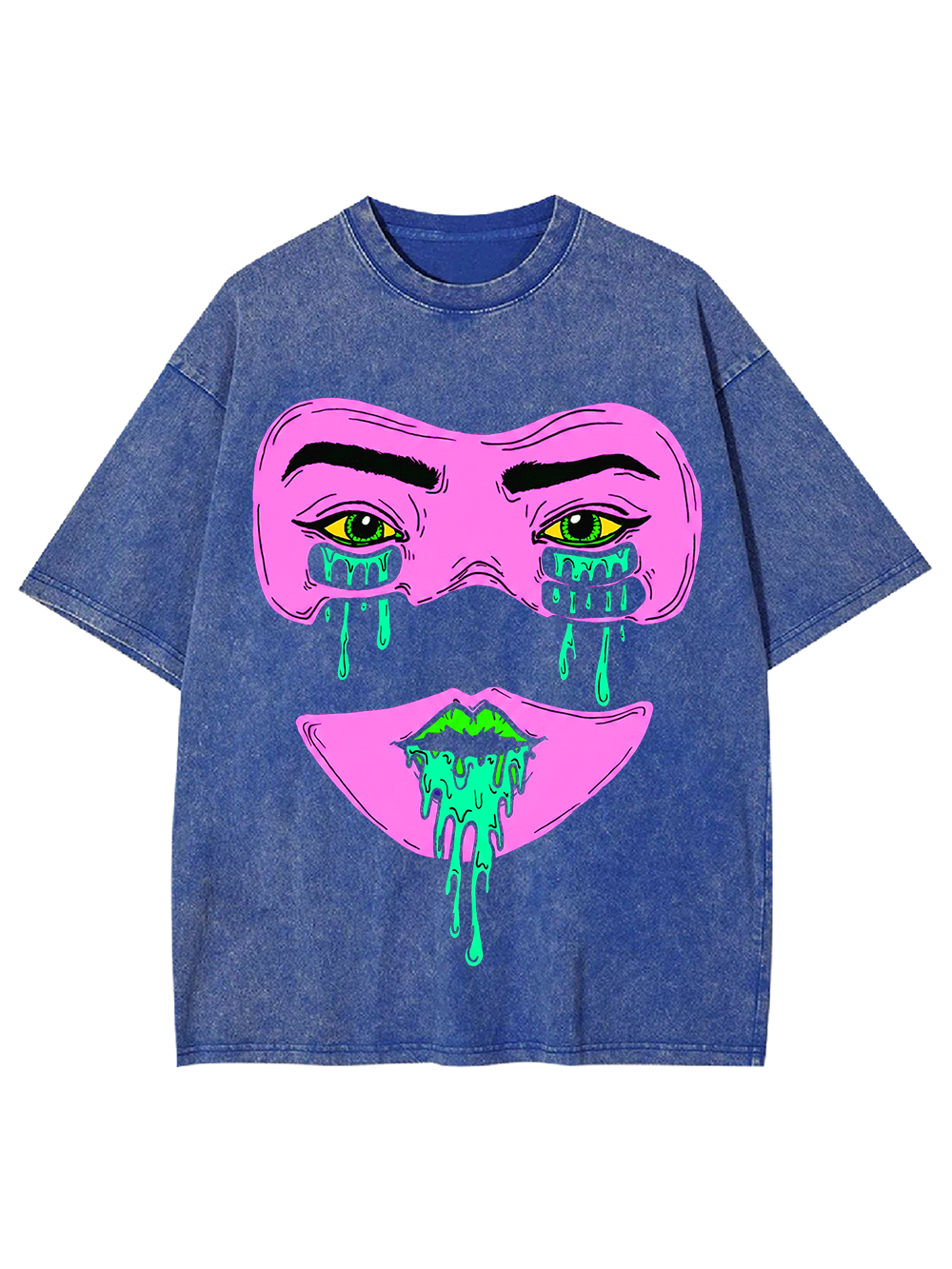 NEON SLICK WASHED TSHIRT