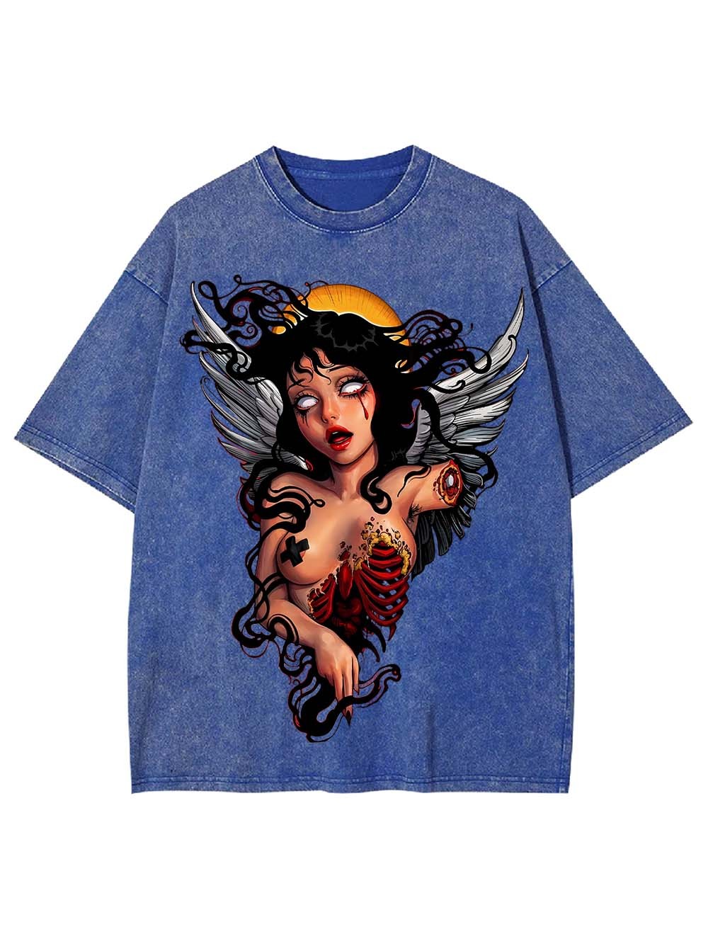 FALLEN ANGEL OF DESPAIR WASHED TSHIRT
