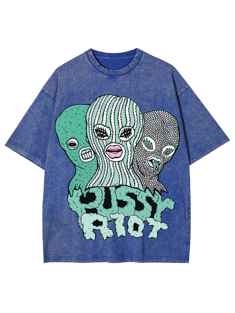 PUSSY RIOT WASHED TSHIRT