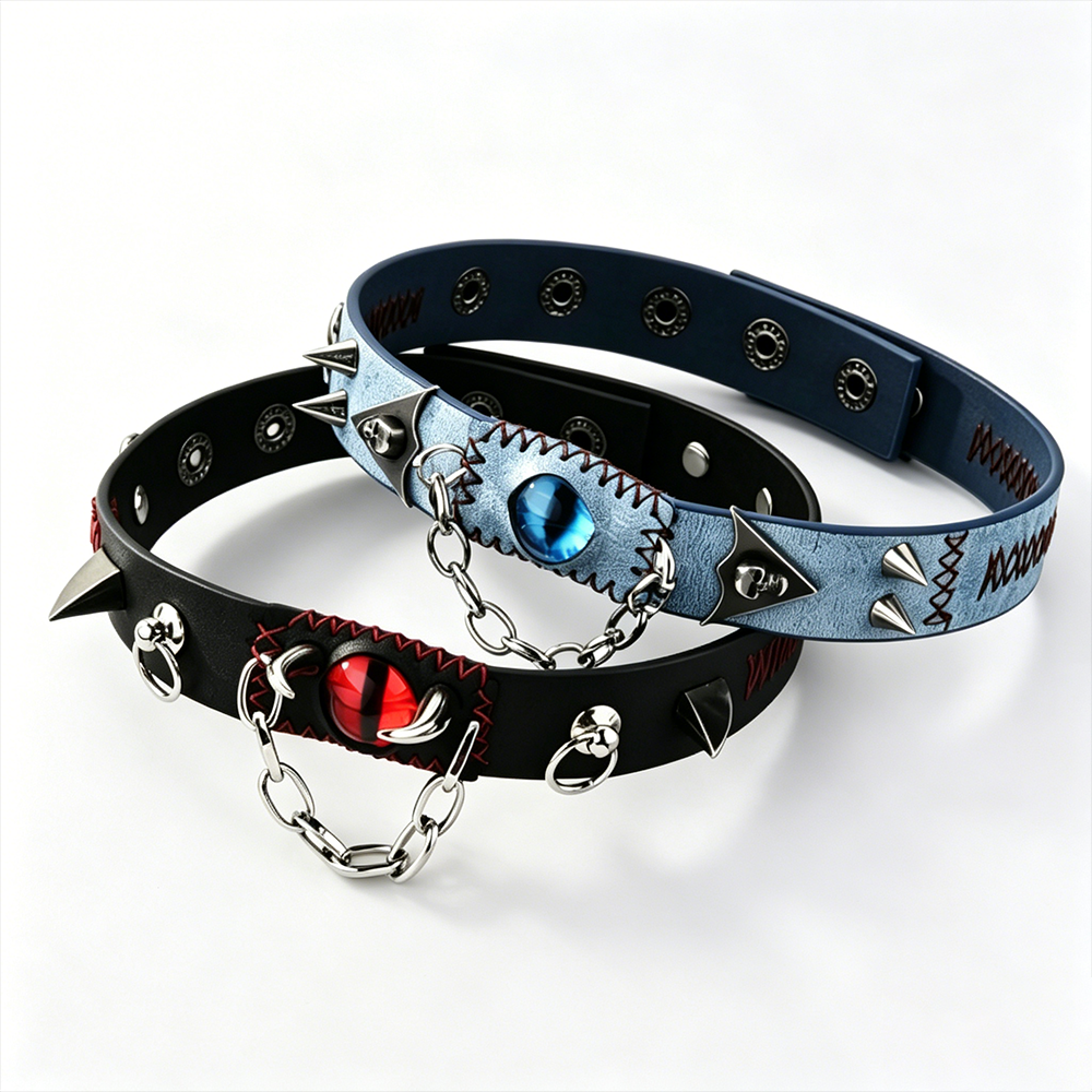 HAZE EYE RIVETS CLO NECKLACE