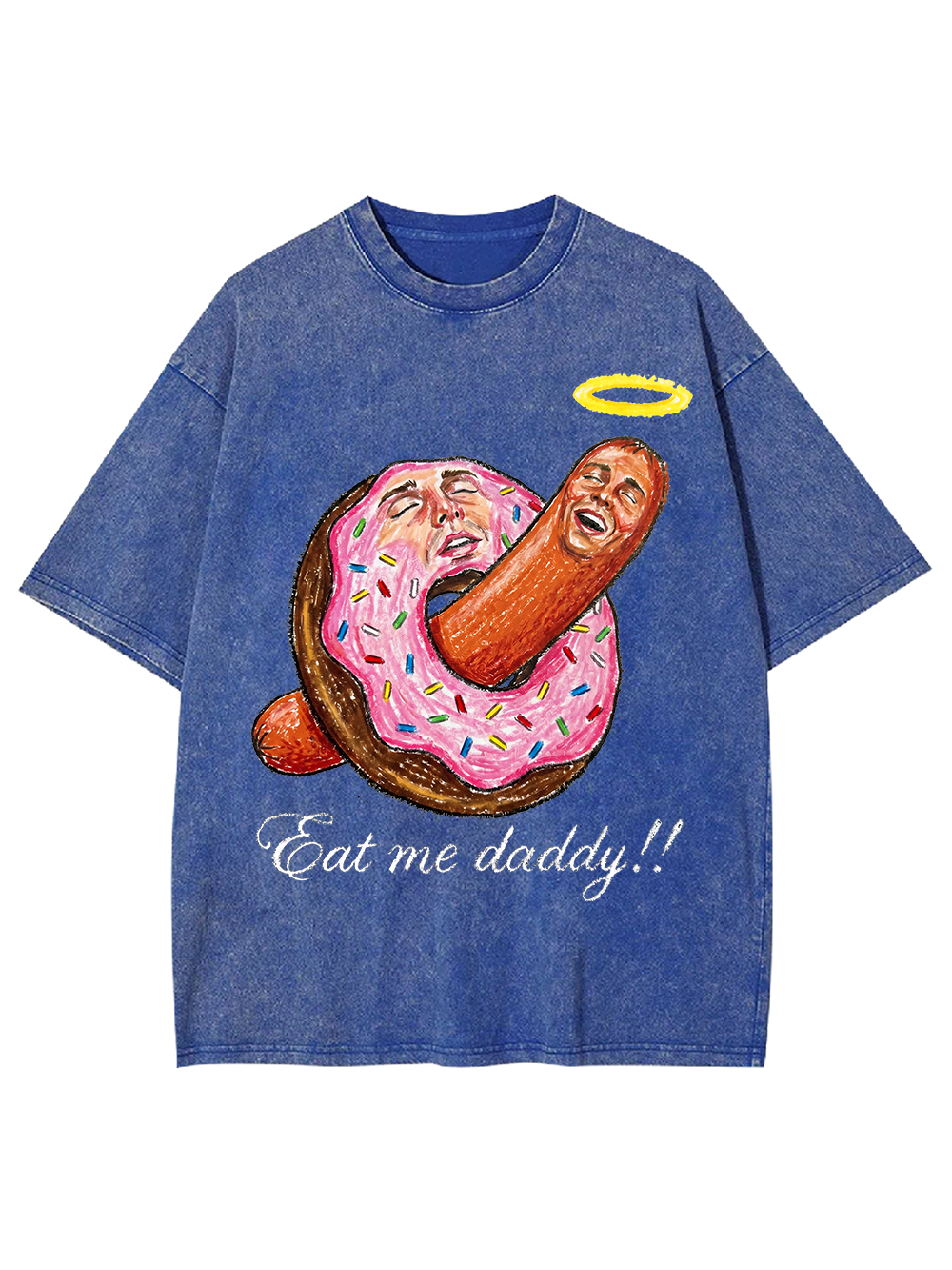 EAT ME DADDY WASHED TSHIRT