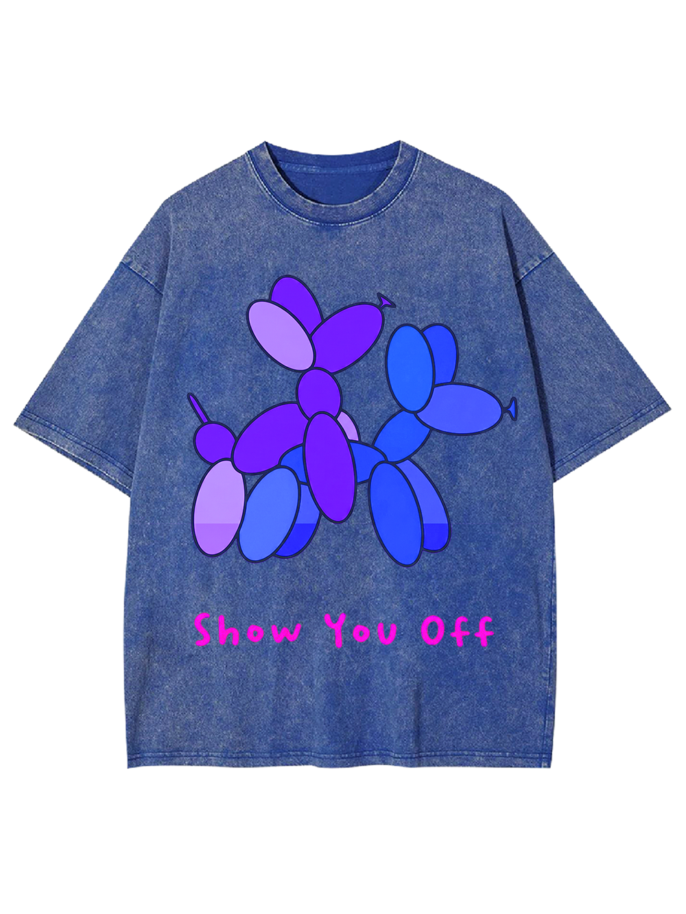 SHOW YOU OFF WASHED TSHIRT