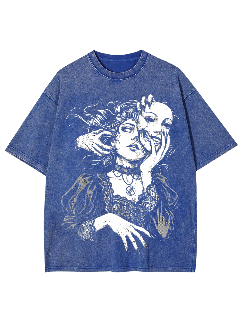 DESIRE MASK GIRL WASHED TSHIRT