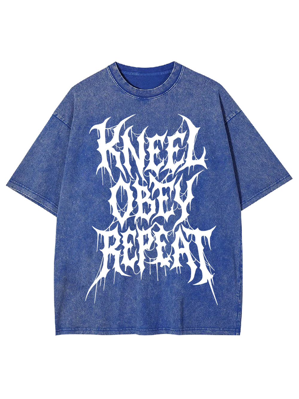 KNEEL OBEY REPEAT WASHED TSHIRT
