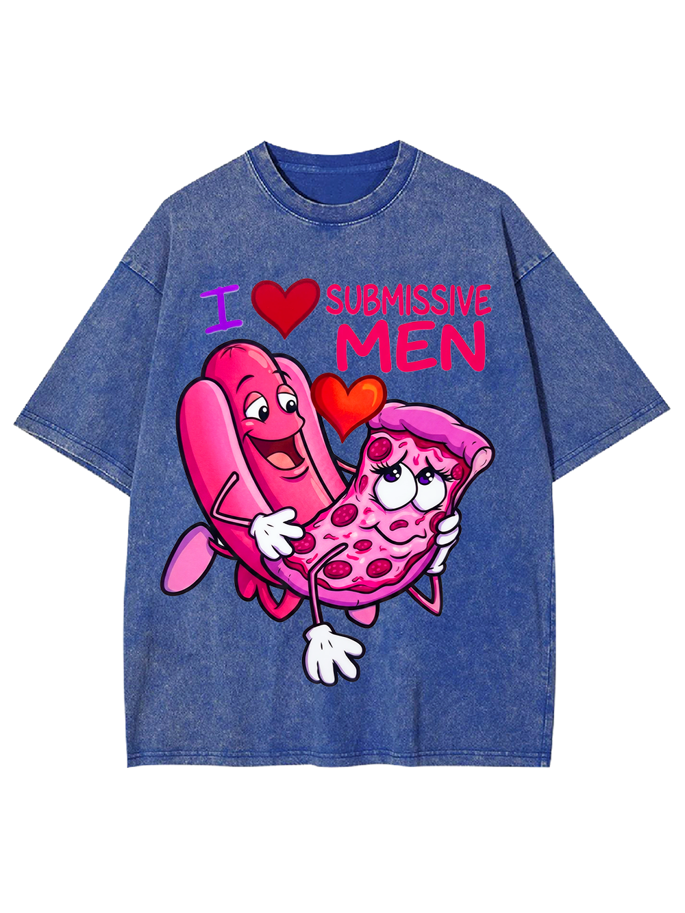 I LOVE SUBMISSIVE MEN WASHED TSHIRT