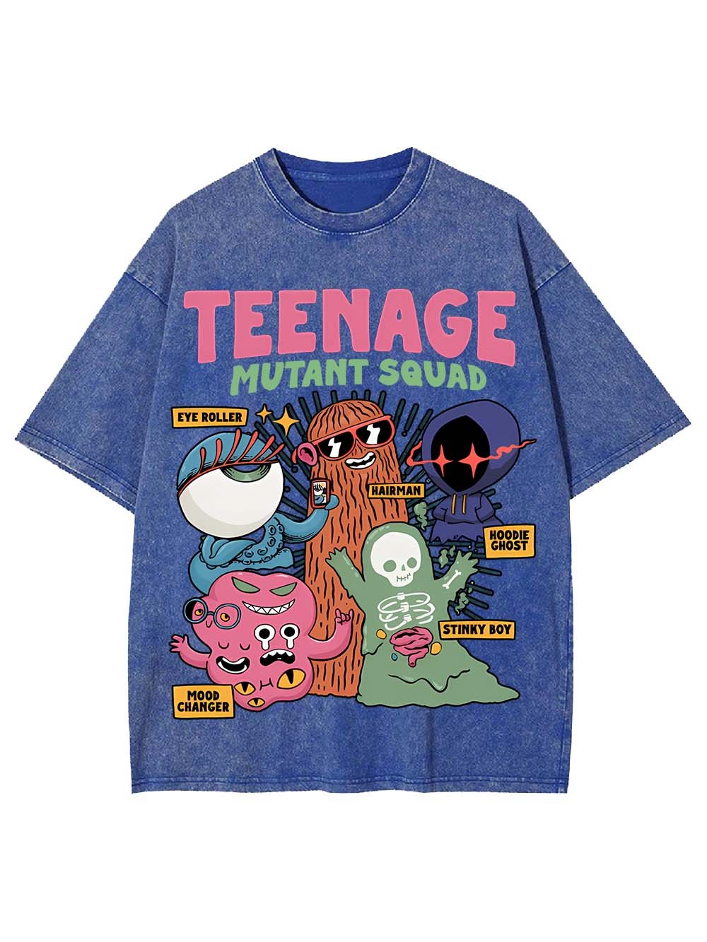Teenage Mutant Squad Washed Tshirt