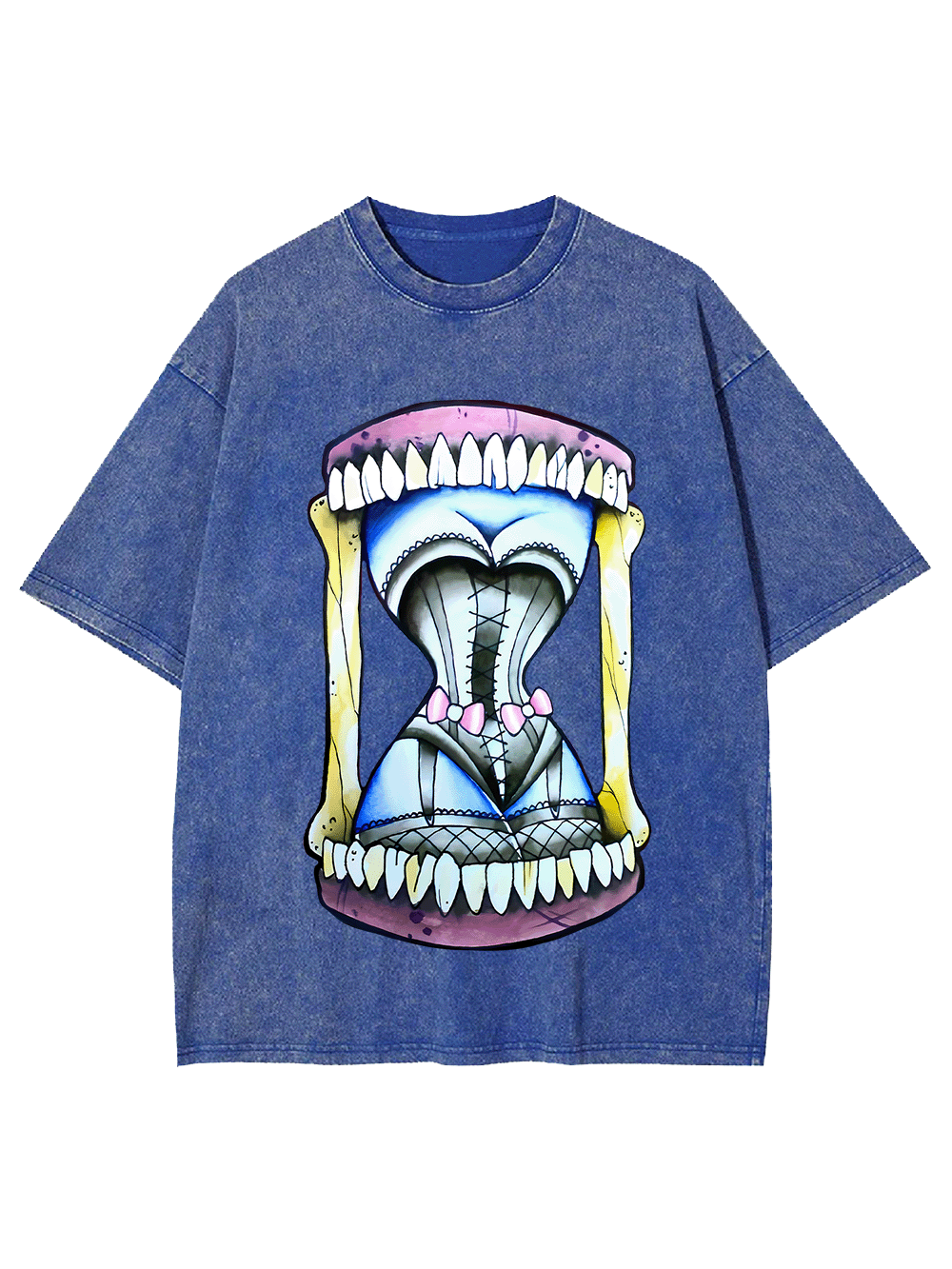 Hourglass of Teeth Washed Tshirt