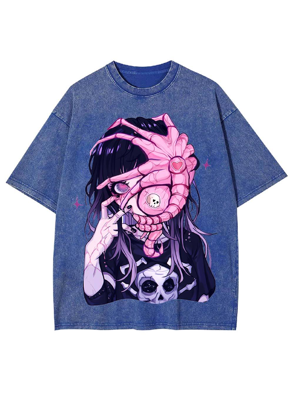 Alien Embrace Washed Tshirt
