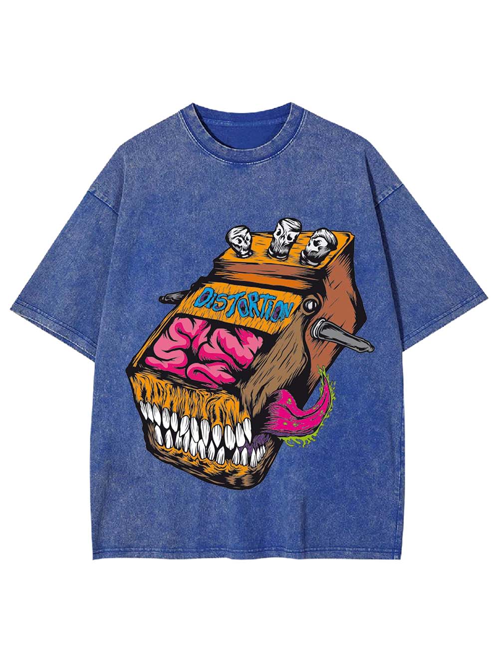 BRAIN DISTORTION DEVICE WASHED TSHIRT
