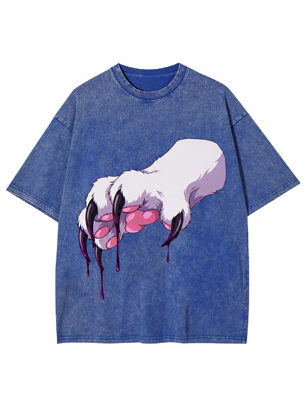 VAMPIRE KITTY CLAW WASHED TSHIRT