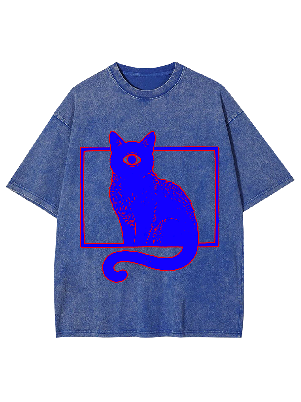 CYCLOPS CAT WASHED TSHIRT