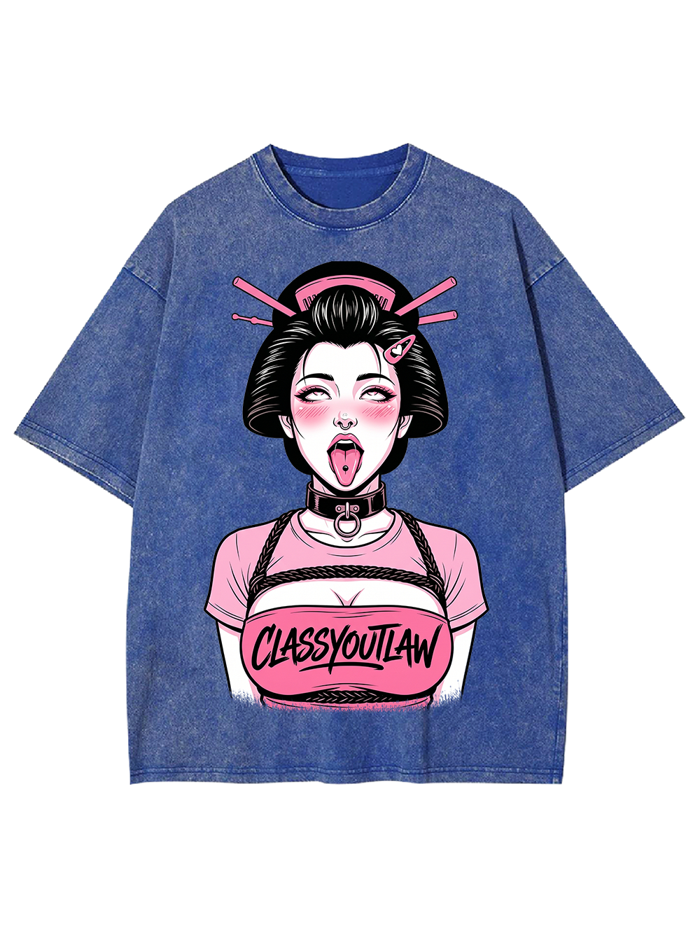 CLASSY OUTLAW GEISHA WASHED TSHIRT