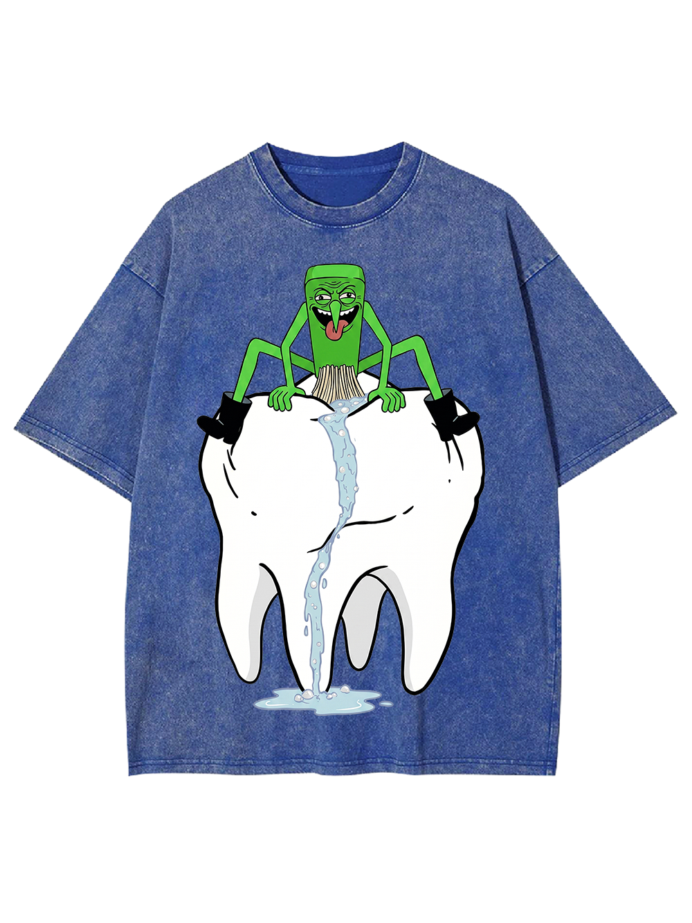 TOOTH WATERFALL GREMLIN WASHED TSHIRT