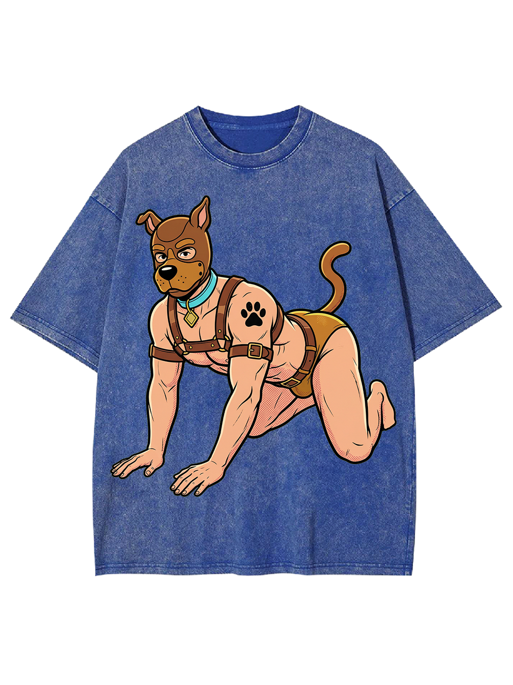 HUMAN PUP PLAY WASHED TSHIRT