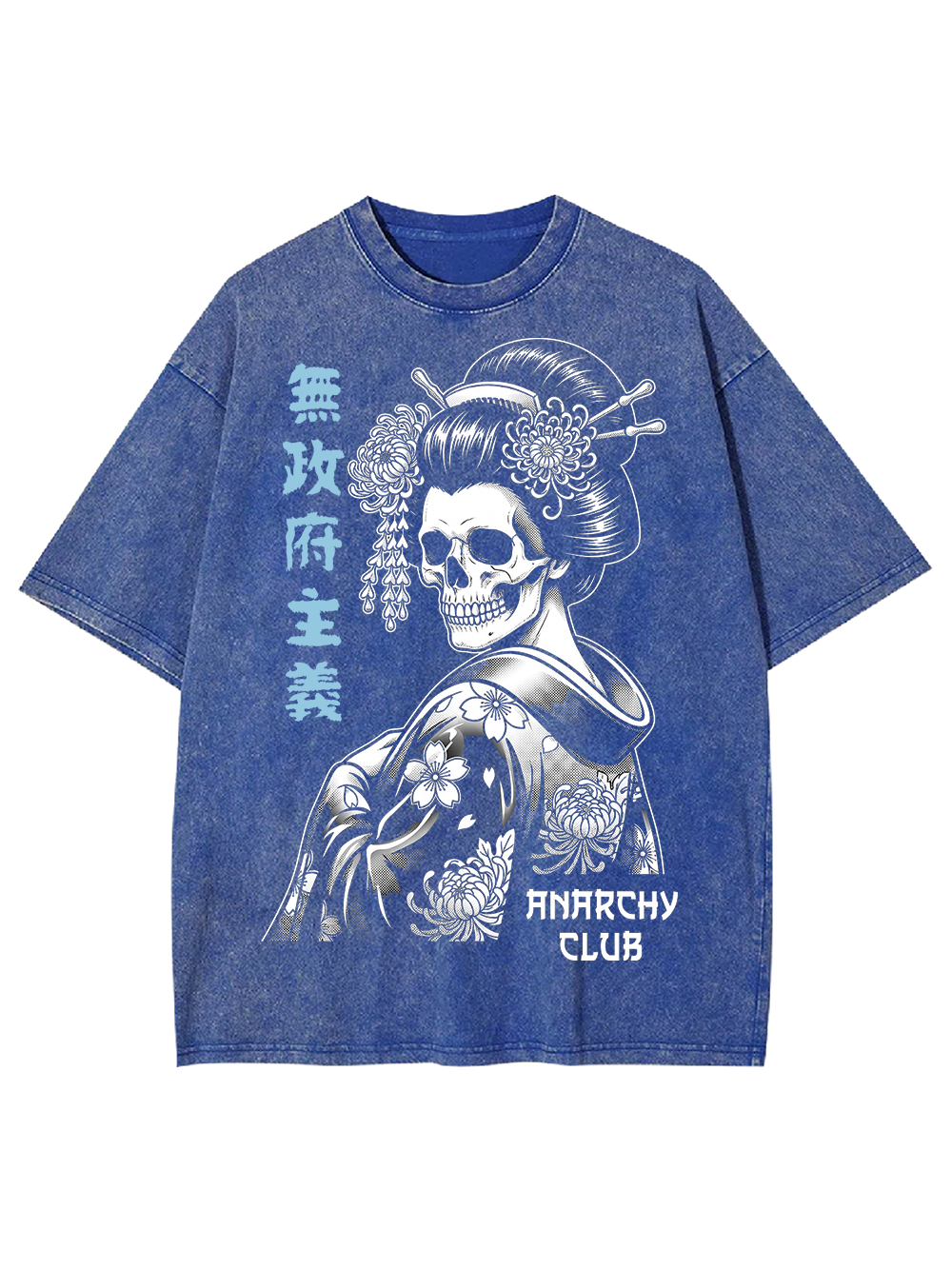 ANARCHY GEISHA WASHED TSHIRT