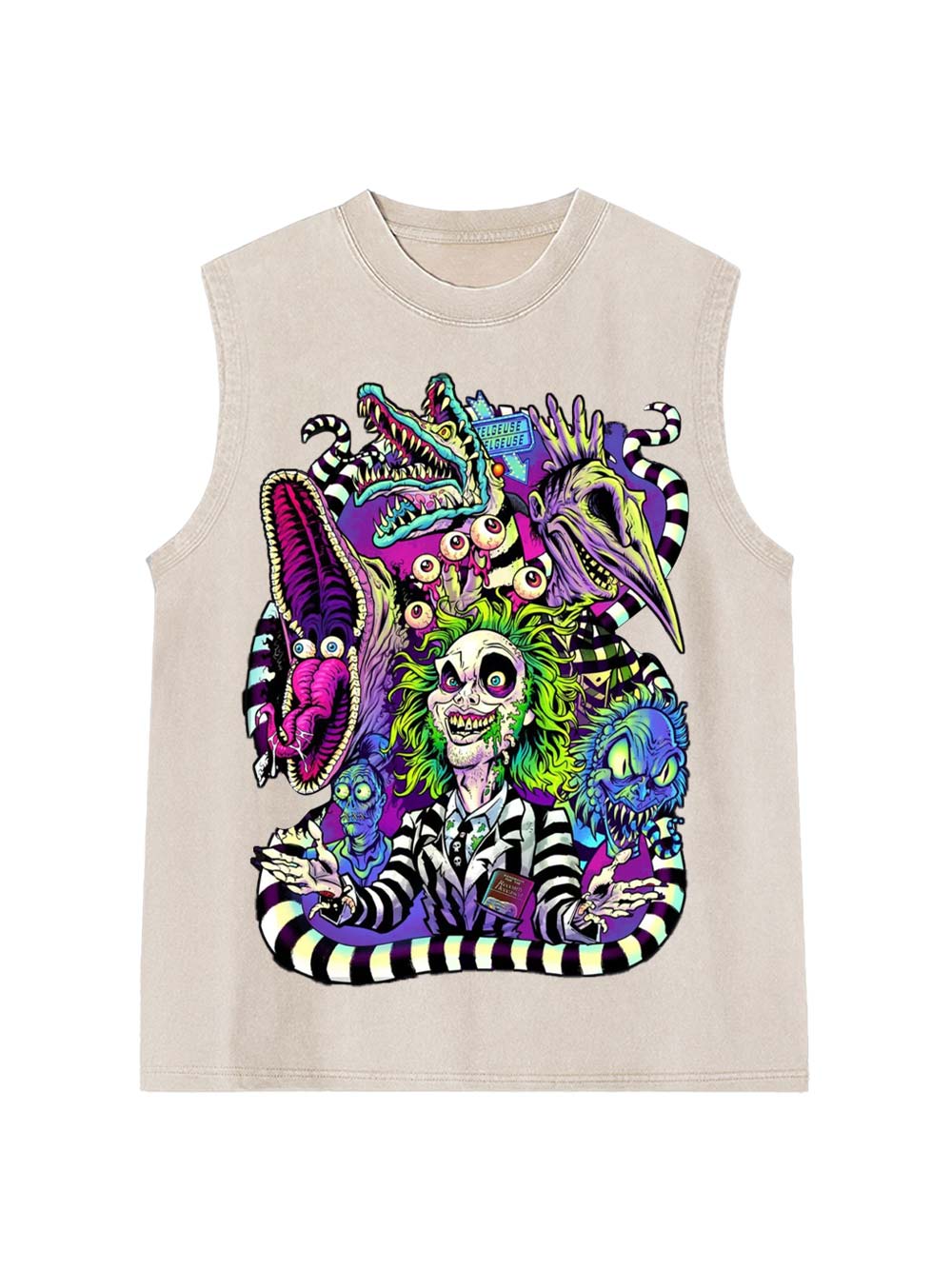 Clown Washed Tank Top