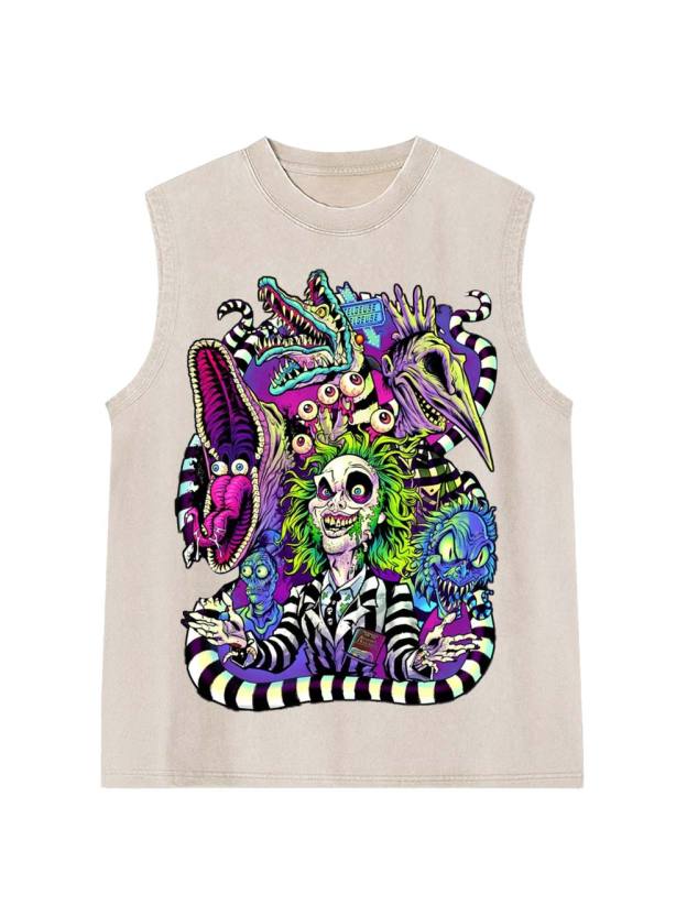 Clown Washed Tank Top