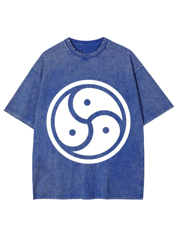 BDSM Emblem Washed Tshirt