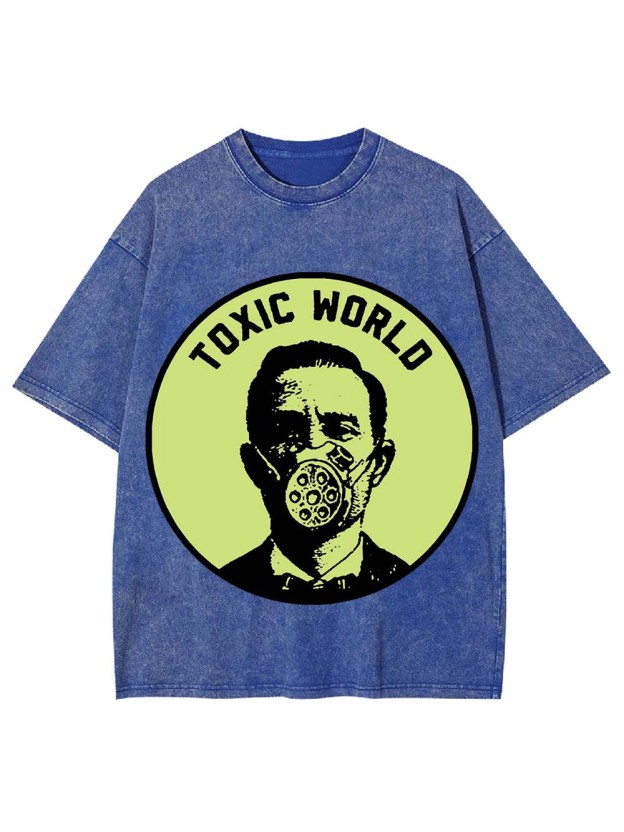Toxic World Washed Tshirt
