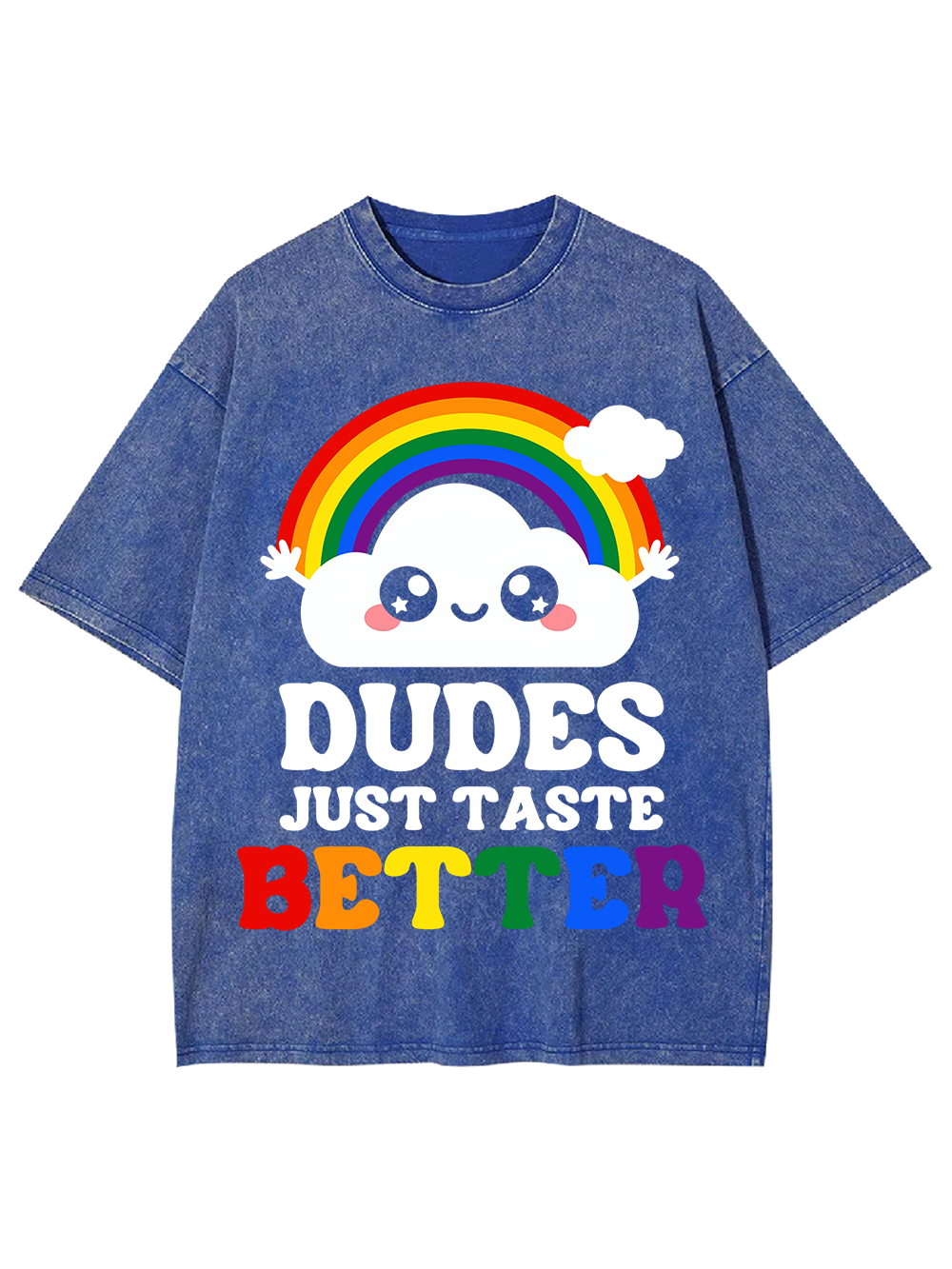 DUDES JUST TASTE BETTER WASHED TSHIRT