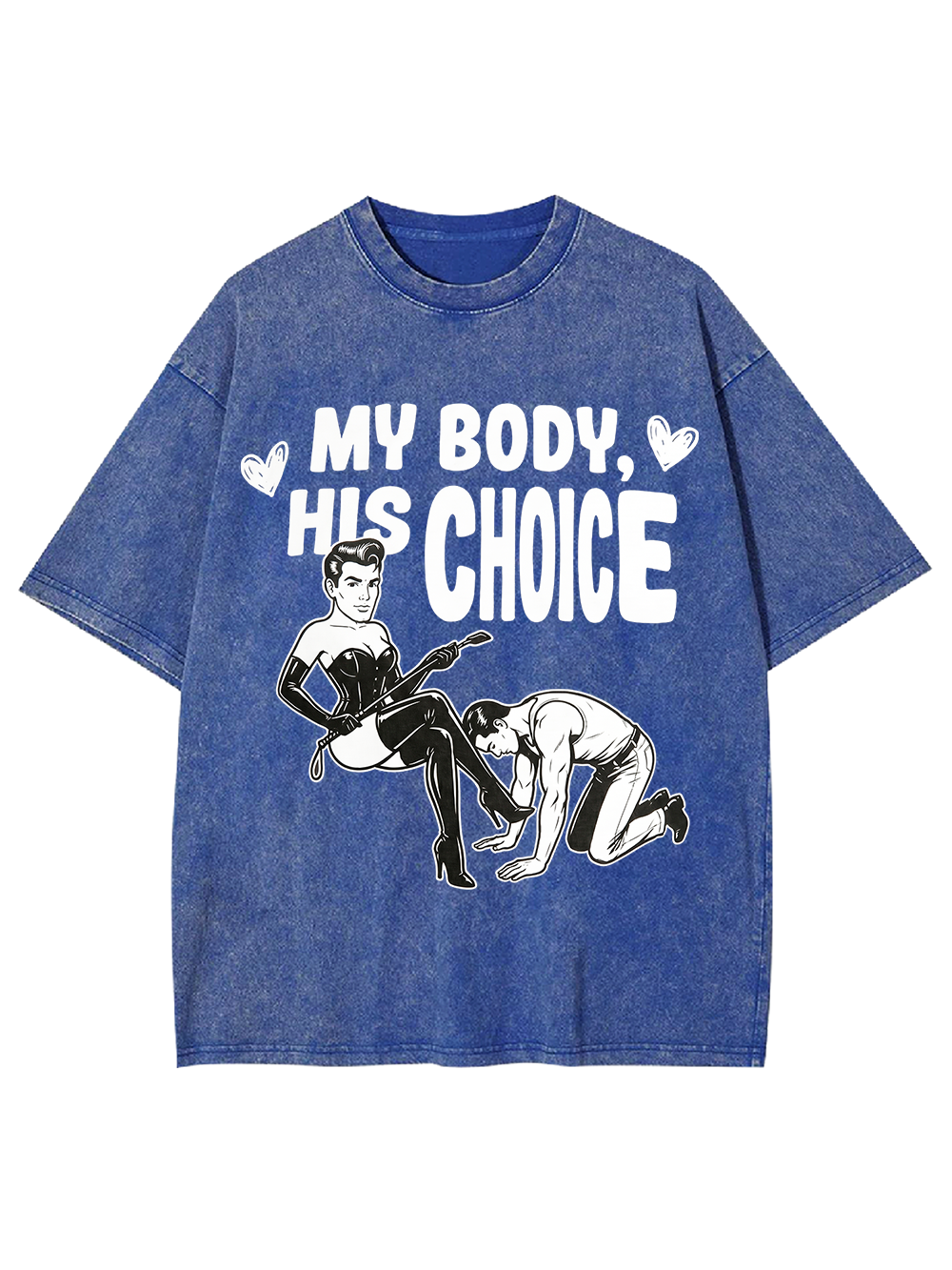 MY BODY, HIS CHOICE WASHED TSHIRT