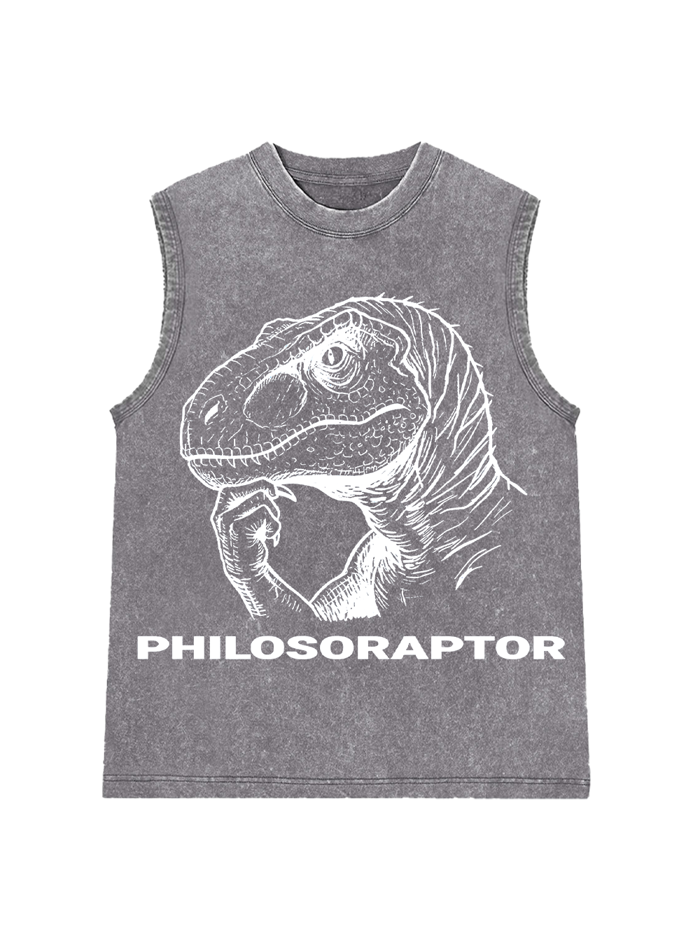 PHILOSORAPTOR WASHED TANK TOP
