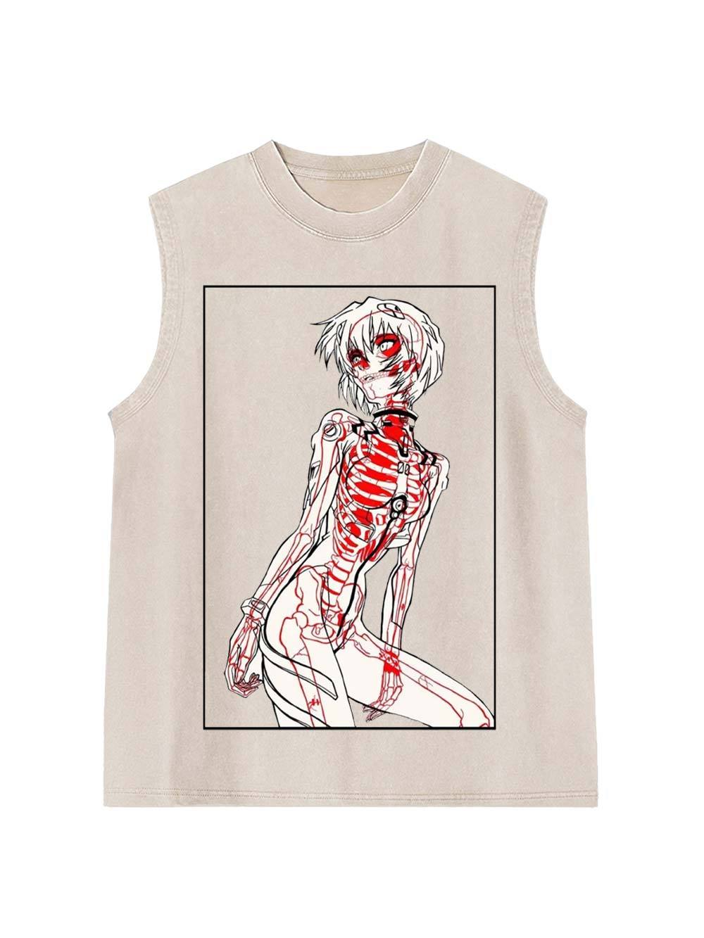 Anatomical Washed Tank Top