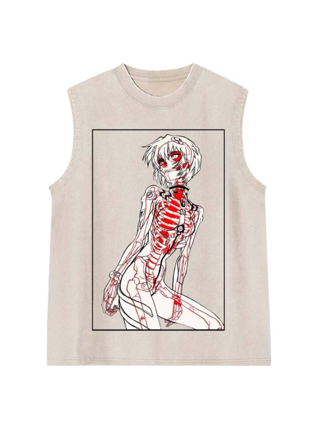 Anatomical Washed Tank Top