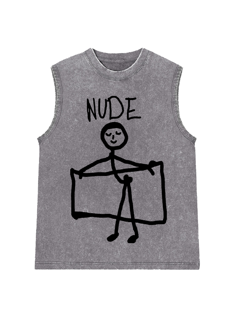 NUDE WASHED TANK TOP