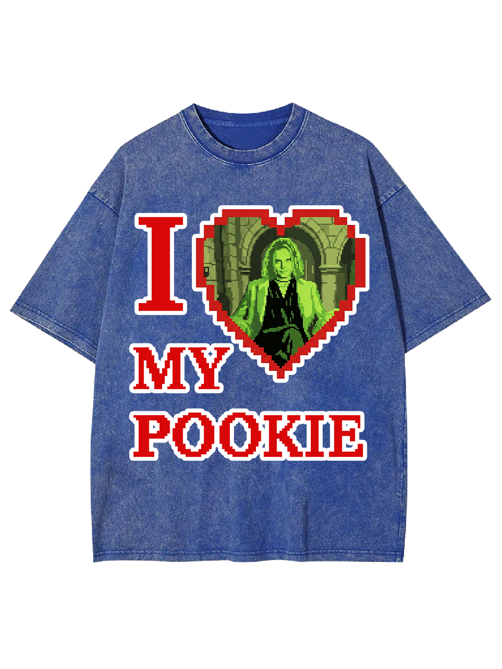 I LOVE MY POOKIE WASHED TSHIRT