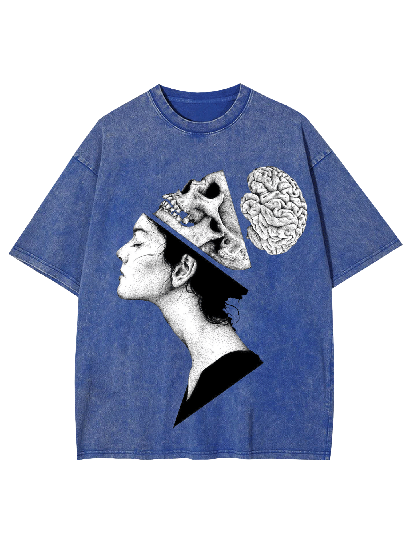 Thoughts Exposed Washed Tshirt-ClassyOutlaw Sale