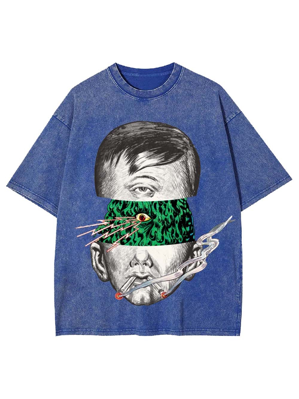 Fractured Perception Washed Tshirt