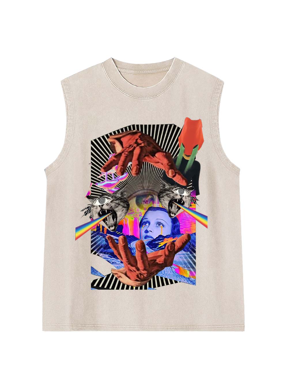 Mind Control Washed Tank Top